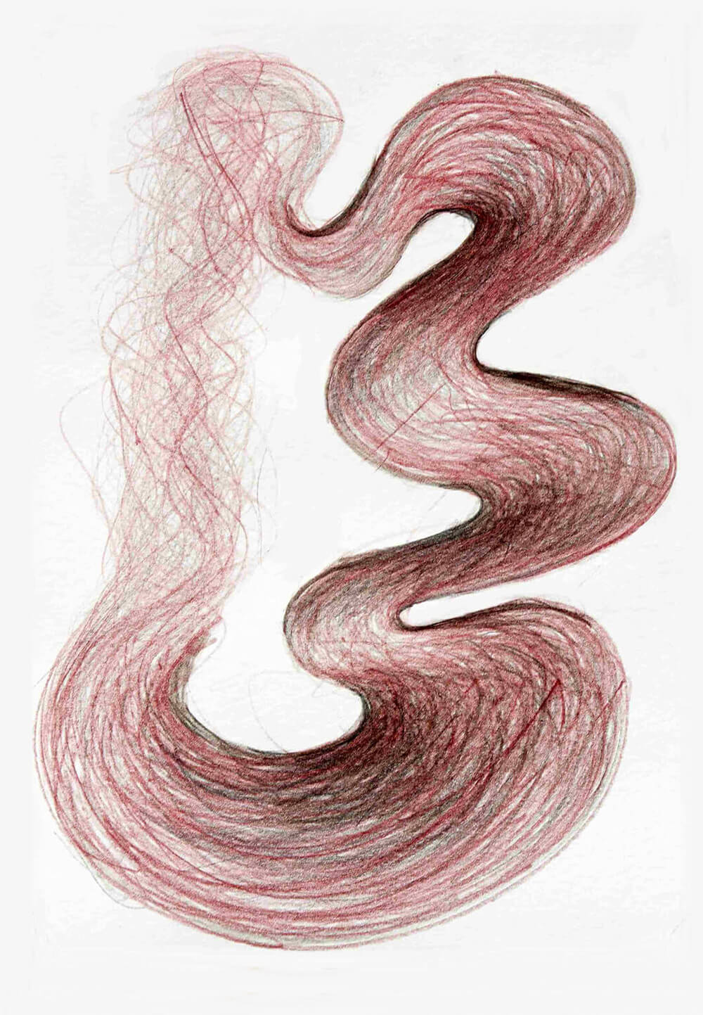 Ordnung – Chaos | Grafik/Rötel auf Papier 2011